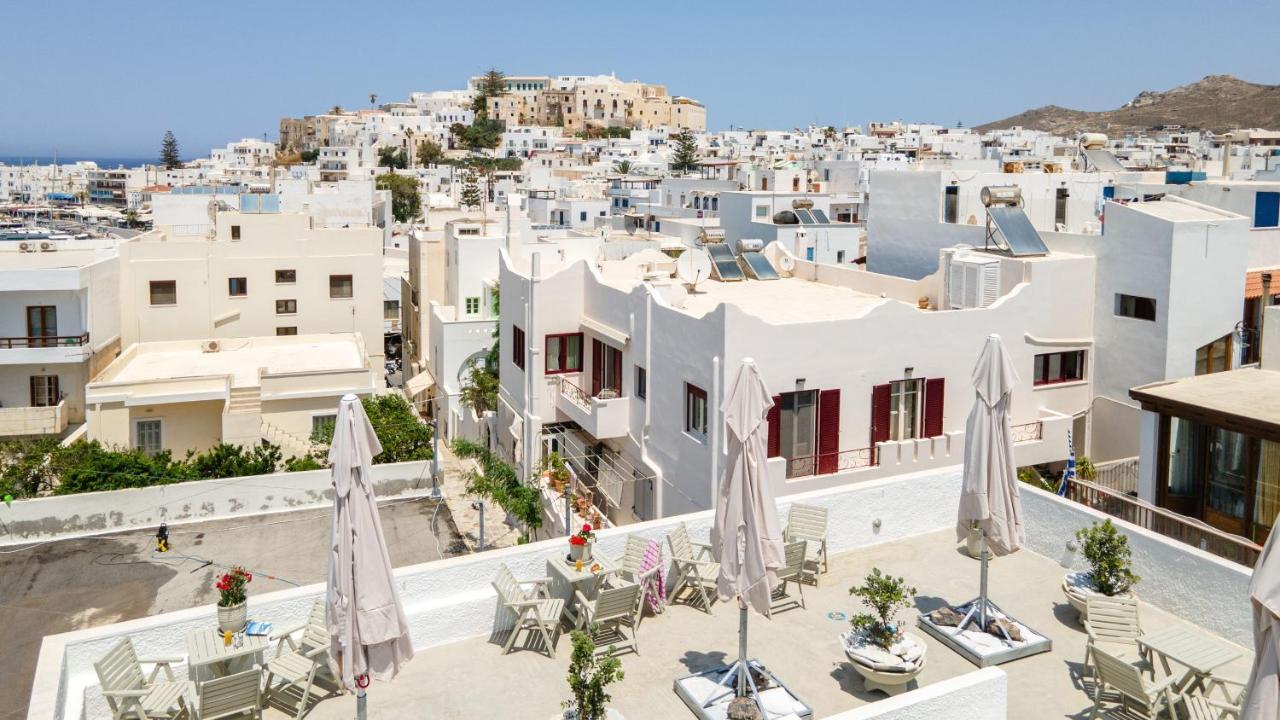 Lygdamis Downtown City 3 Star Hotel Naxos City Екстер'єр фото